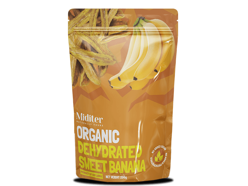 Organic Dehydrated Banana