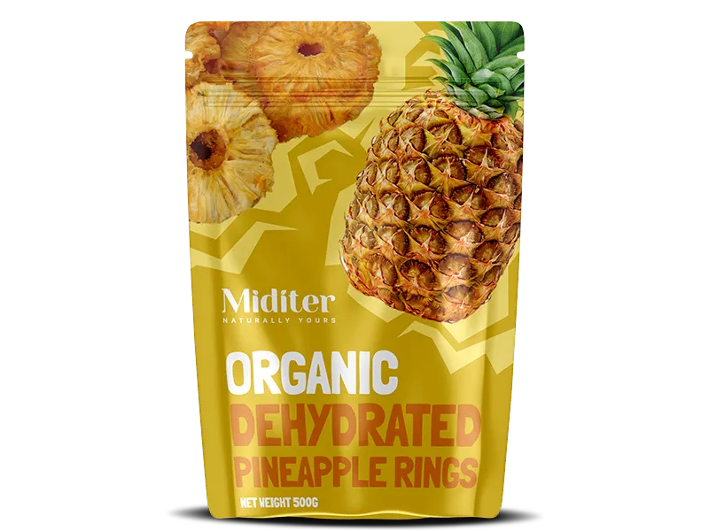 Organic Dehydrated Pineapple Rings