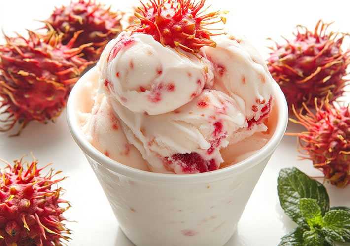 Rambutan Sorbet