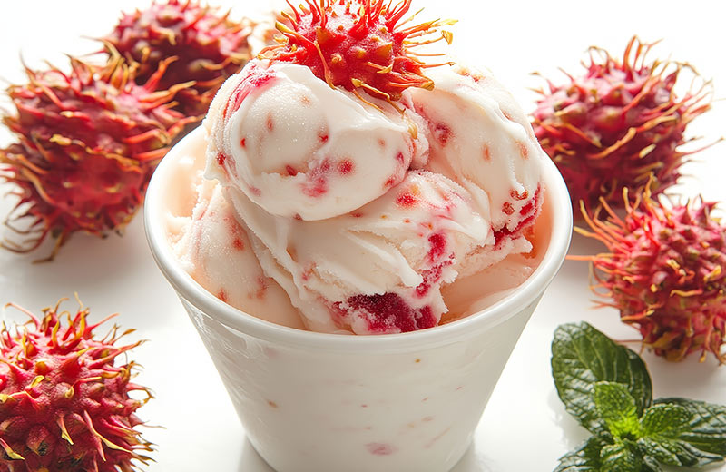 Rambutan Sorbet