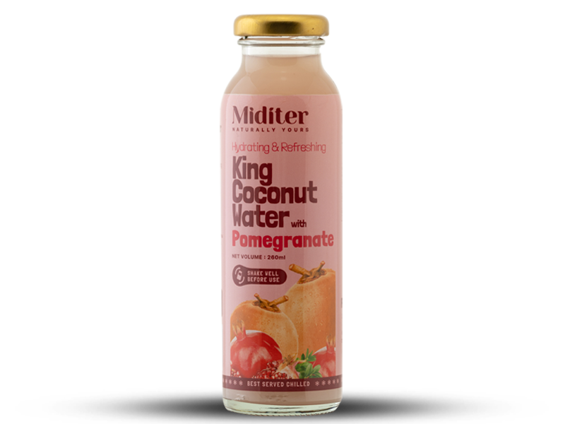 King coconut Water With Pomegranate