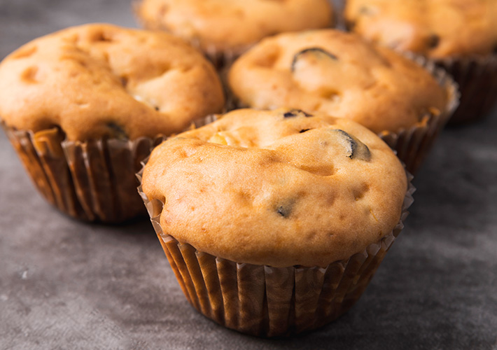 Jackfruit Banana Muffins