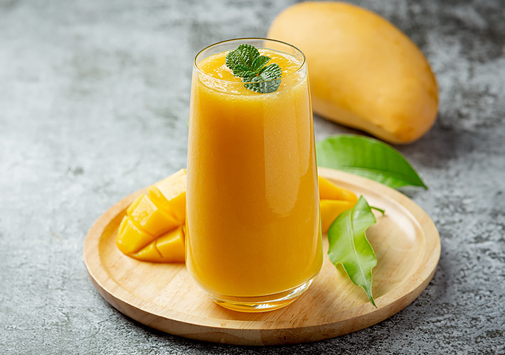 Organic Mango Chunks in Mixed Juice