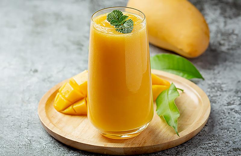 Organic Mango Chunks in Mixed Juice
