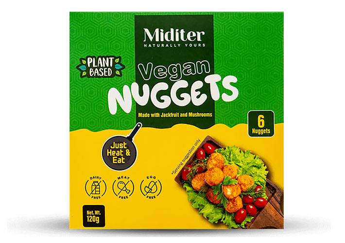 Vegan Nuggets Salad Bowl